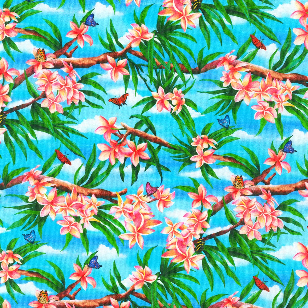 Tropical Canyon fabric