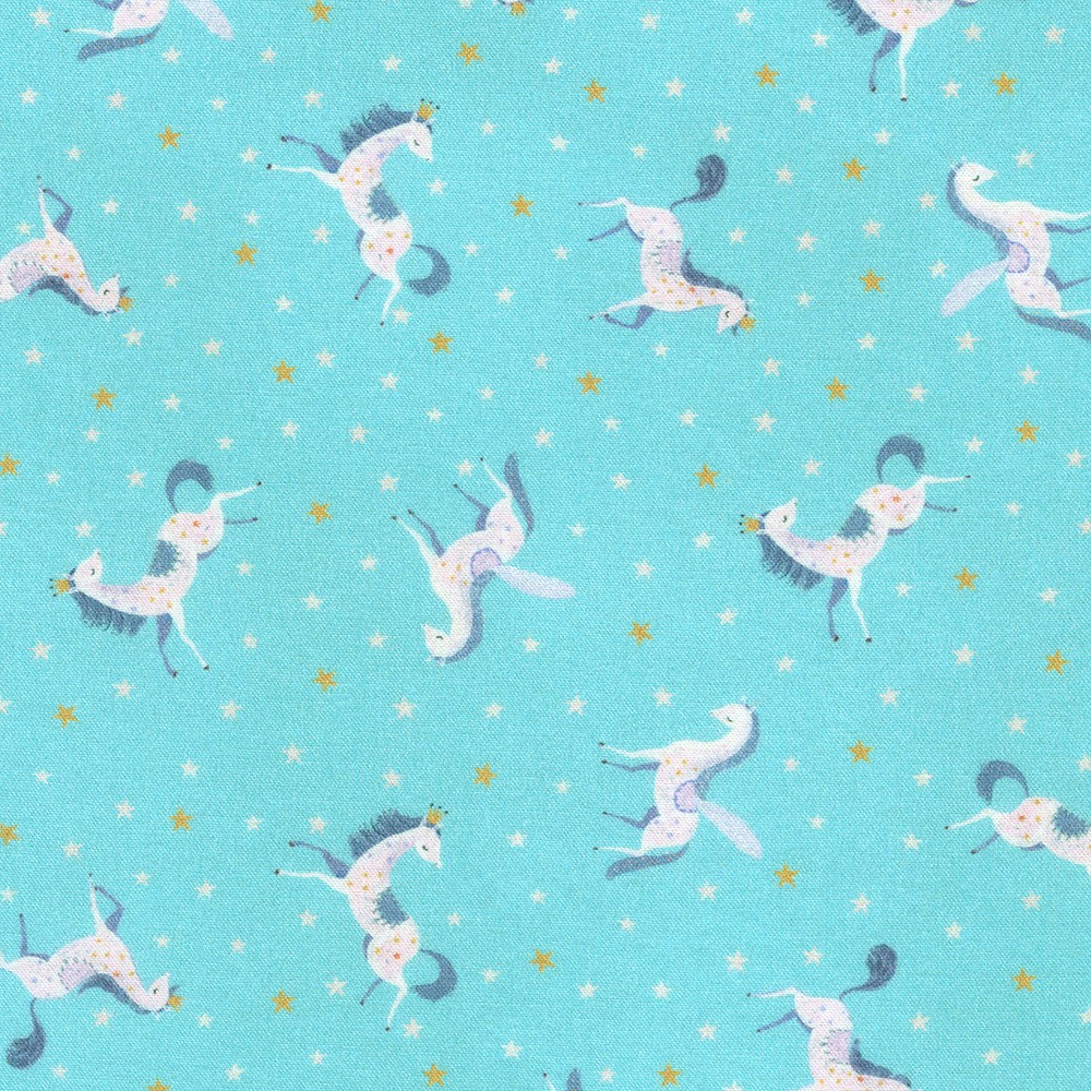Unicorn Meadow fabric