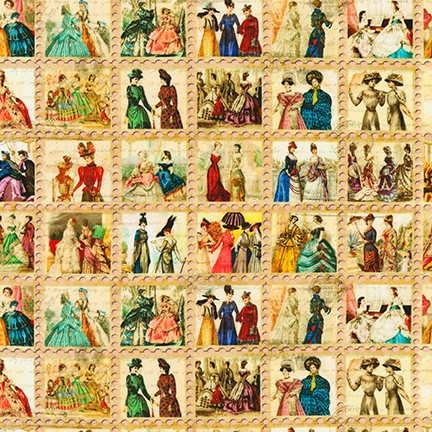 Library of Rarities fabric