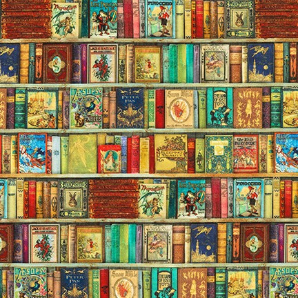 Library of Rarities fabric