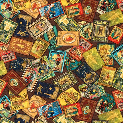 Library of Rarities fabric