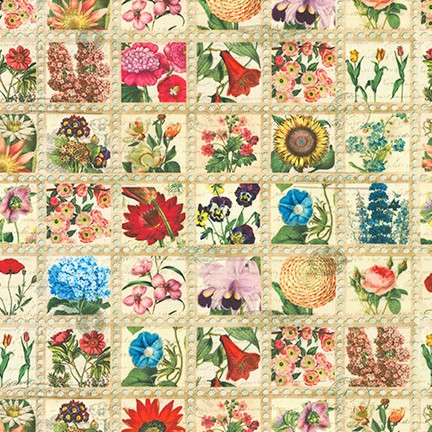 Library of Rarities fabric