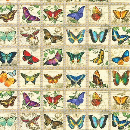 Library of Rarities fabric
