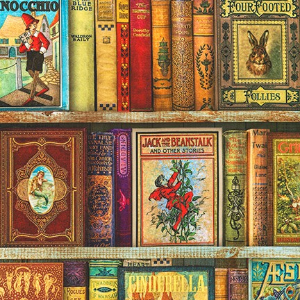 Library of Rarities fabric