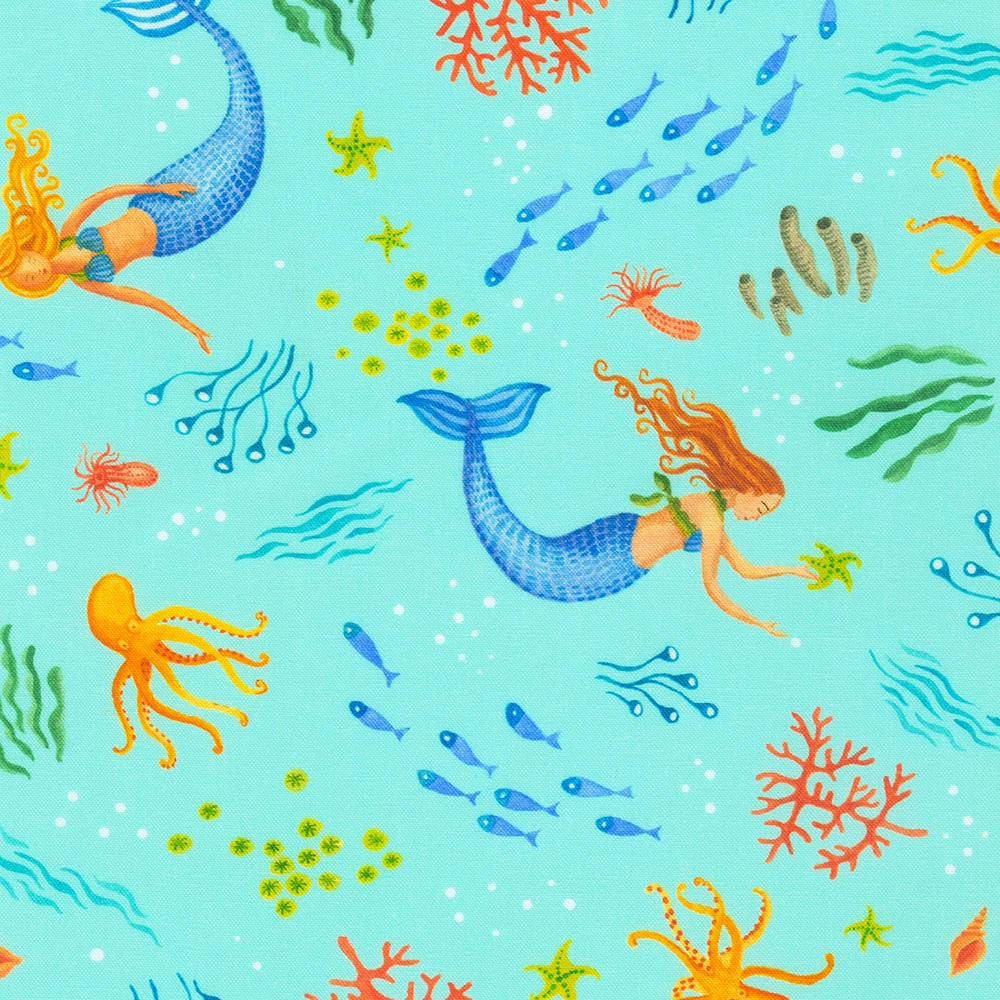 Once Upon a Mermaid fabric