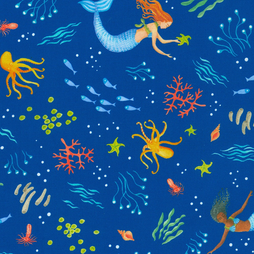Once Upon a Mermaid fabric