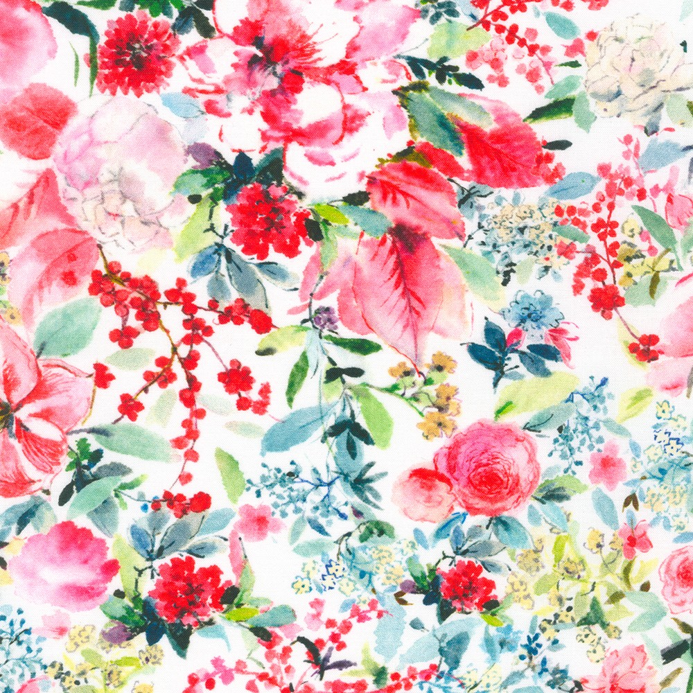 Yuletide Bouquet fabric