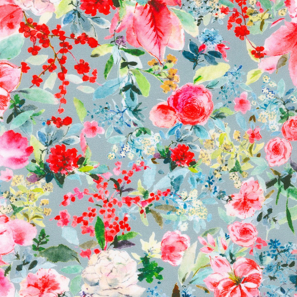 Yuletide Bouquet fabric
