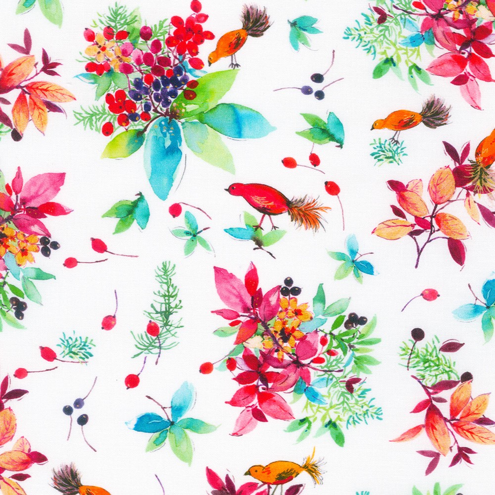 Yuletide Bouquet fabric