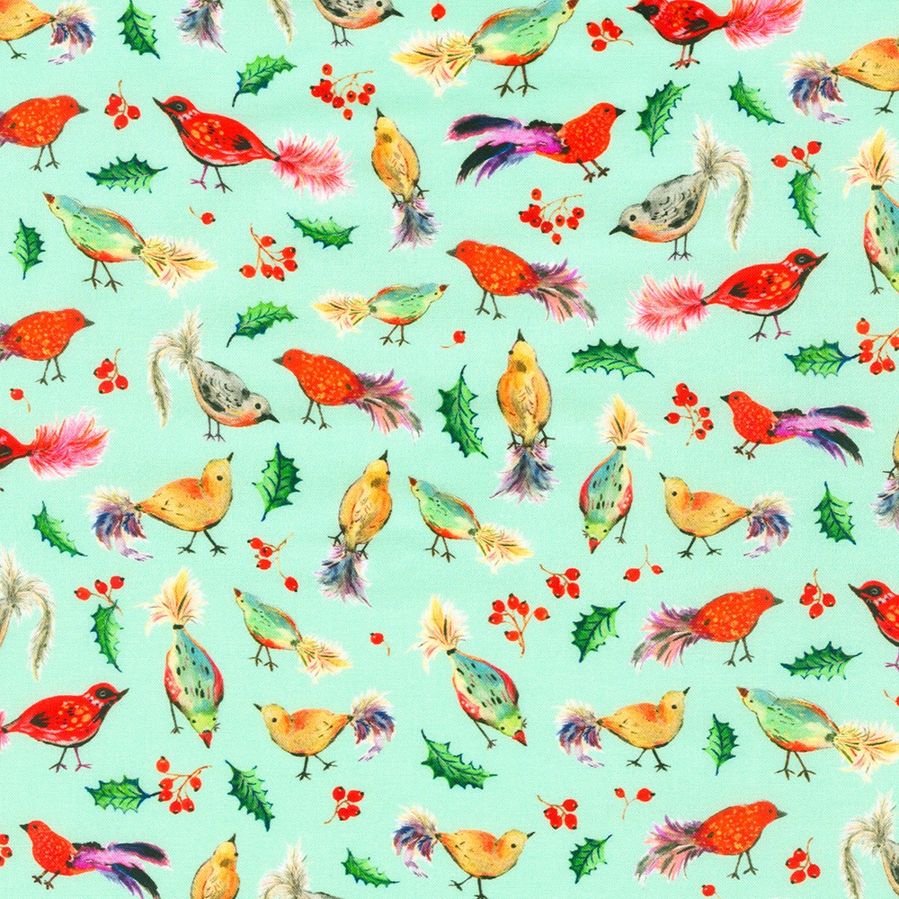Yuletide Bouquet fabric