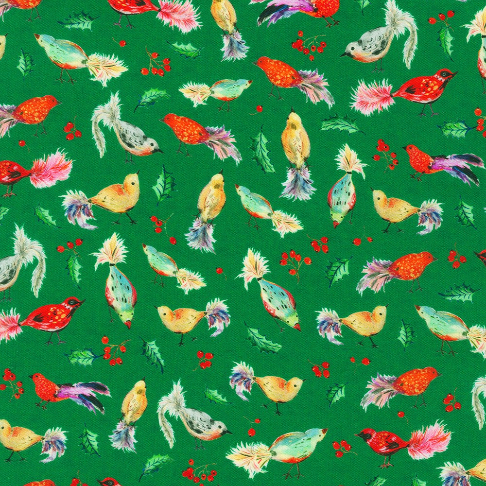 Yuletide Bouquet fabric