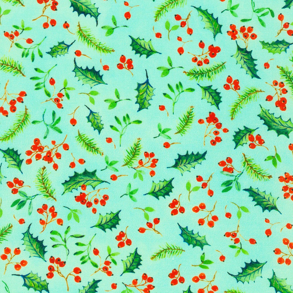 Yuletide Bouquet fabric