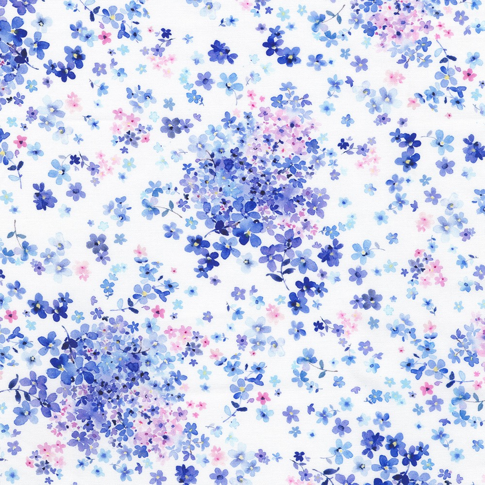 Hydrangea Mist fabric