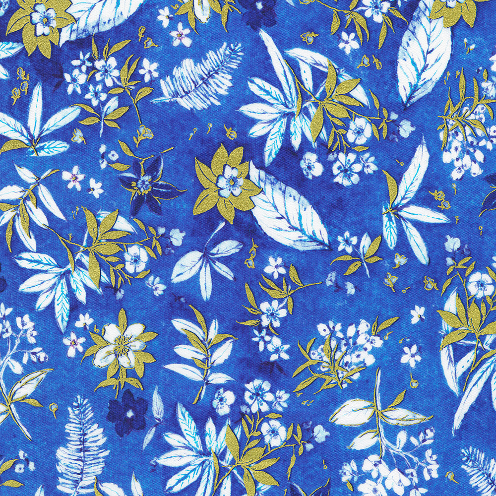 Cobalt Bliss fabric