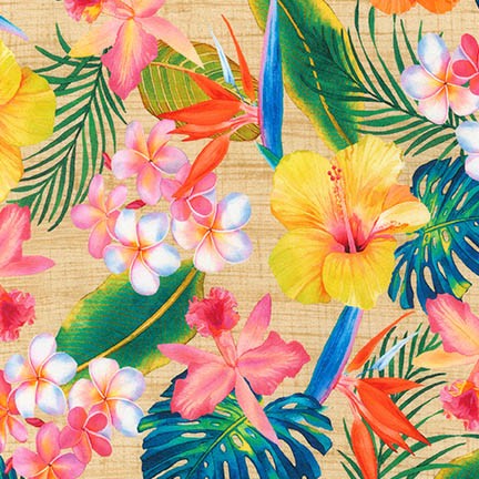 Island Sanctuary  fabric