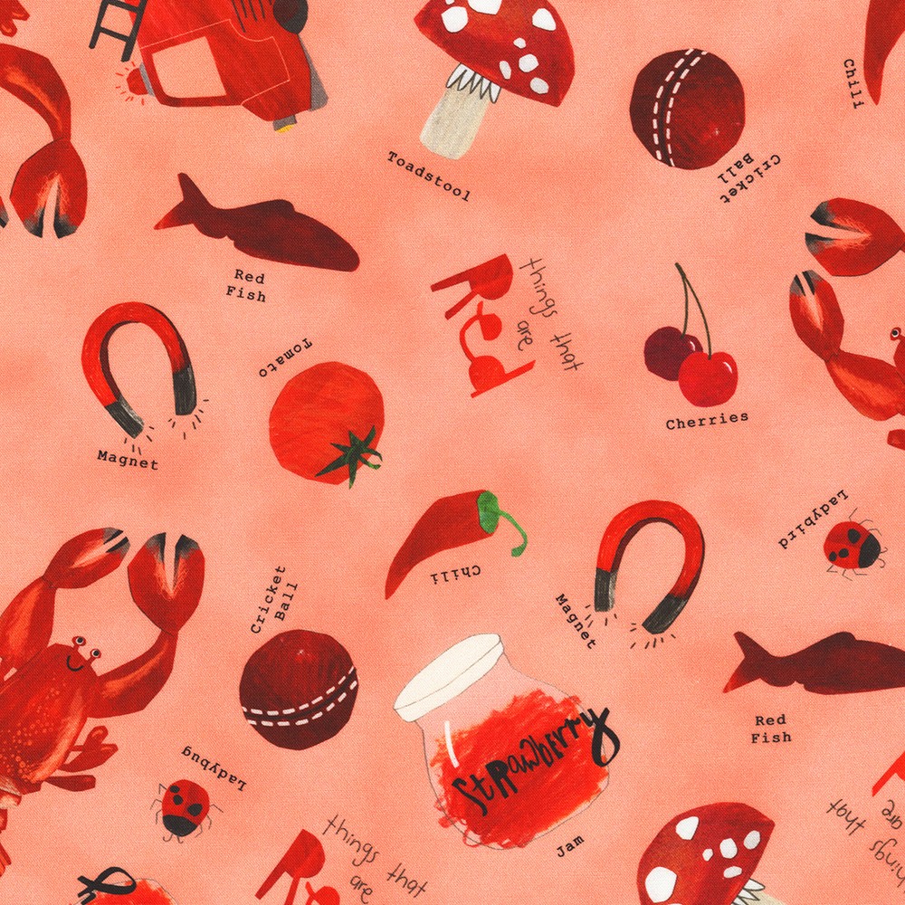 Things That are Colors fabric