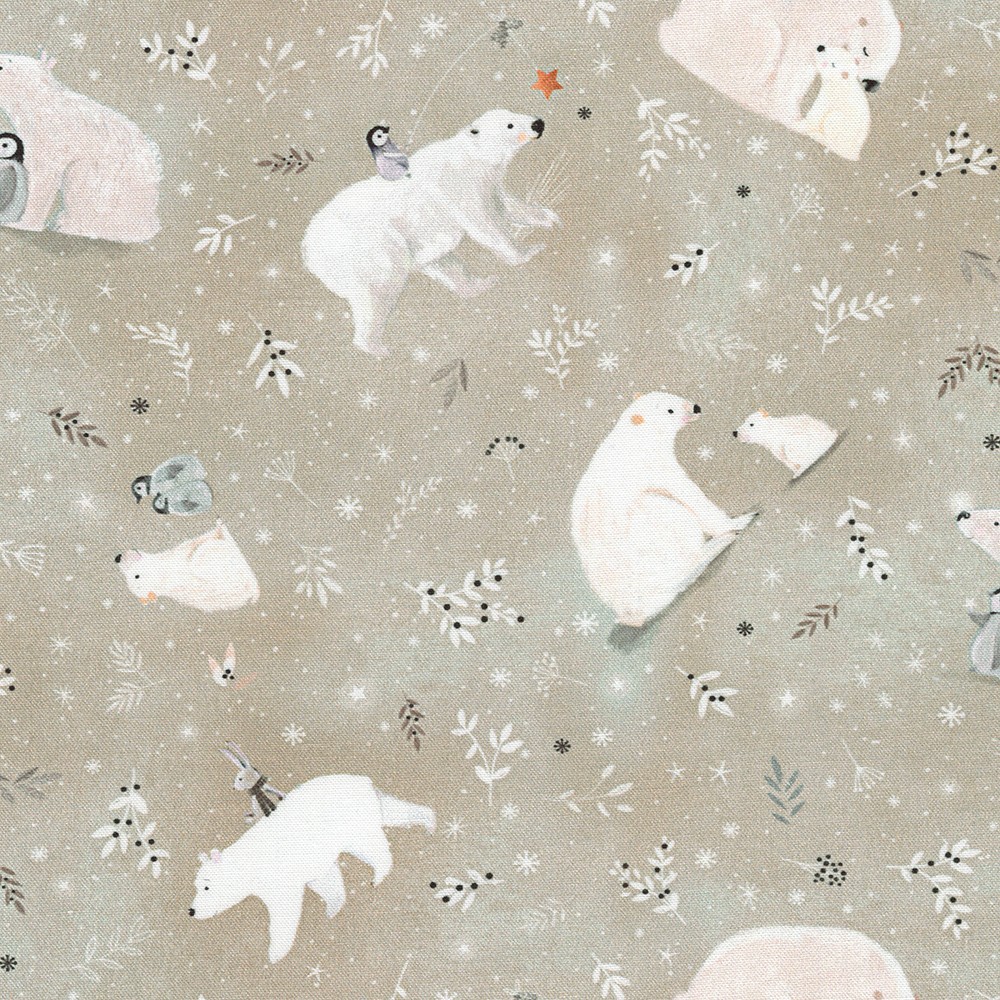 Snowy Fable fabric