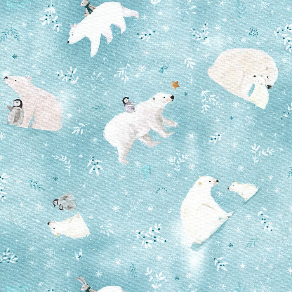 Snowy Fable fabric
