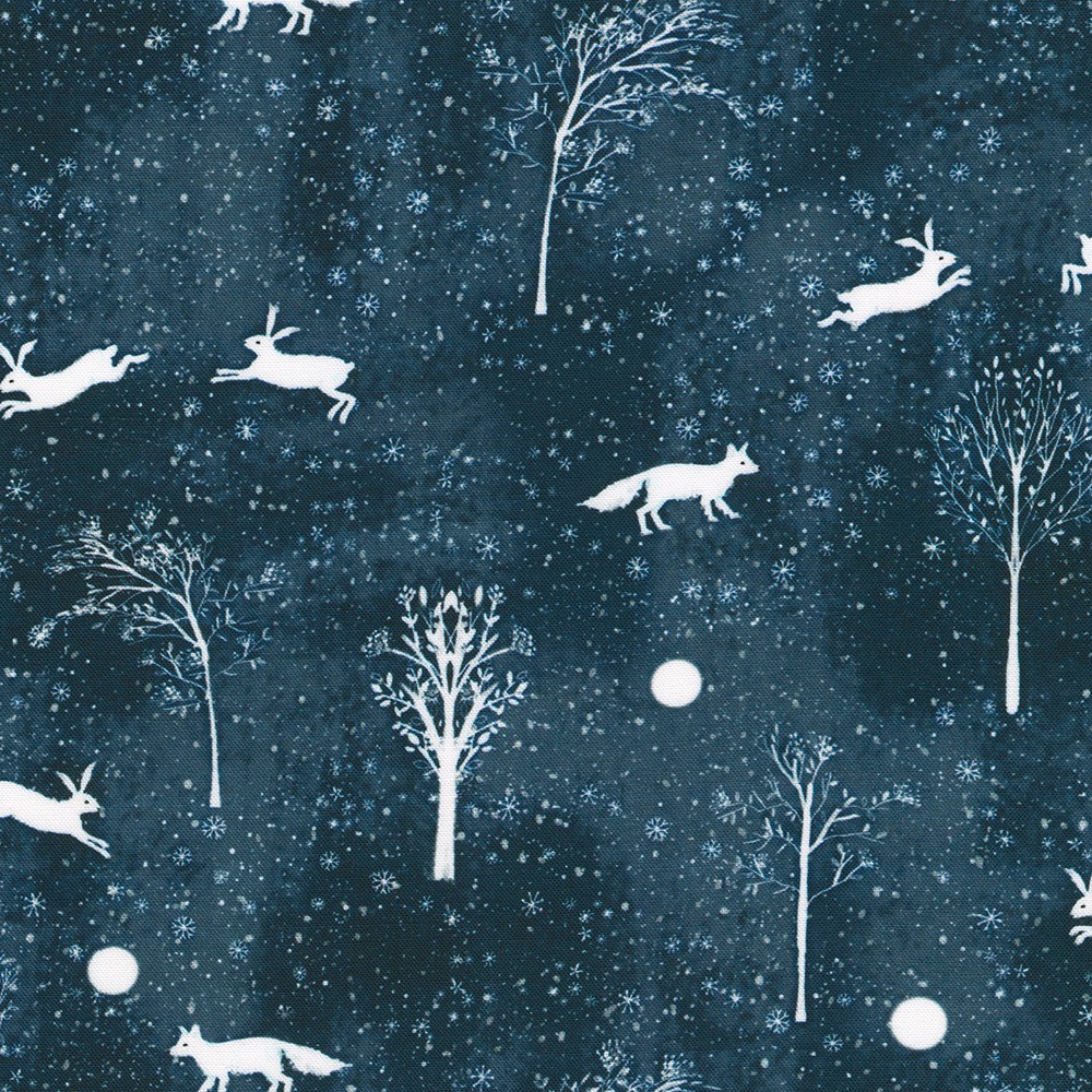 Snowy Fable fabric