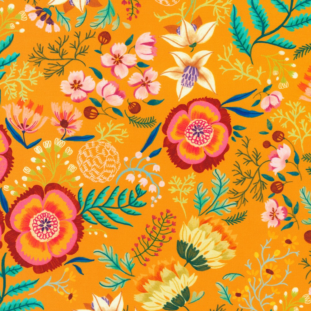 Faraway Florals fabric