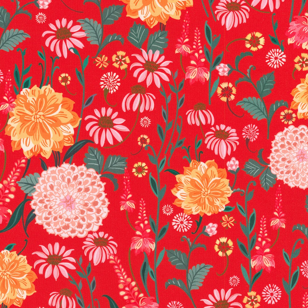 Faraway Florals fabric