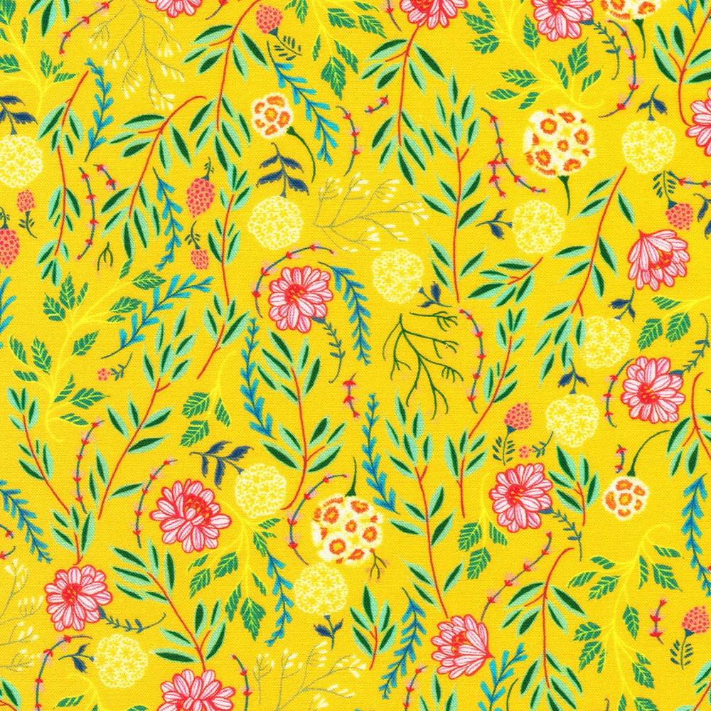 Faraway Florals fabric