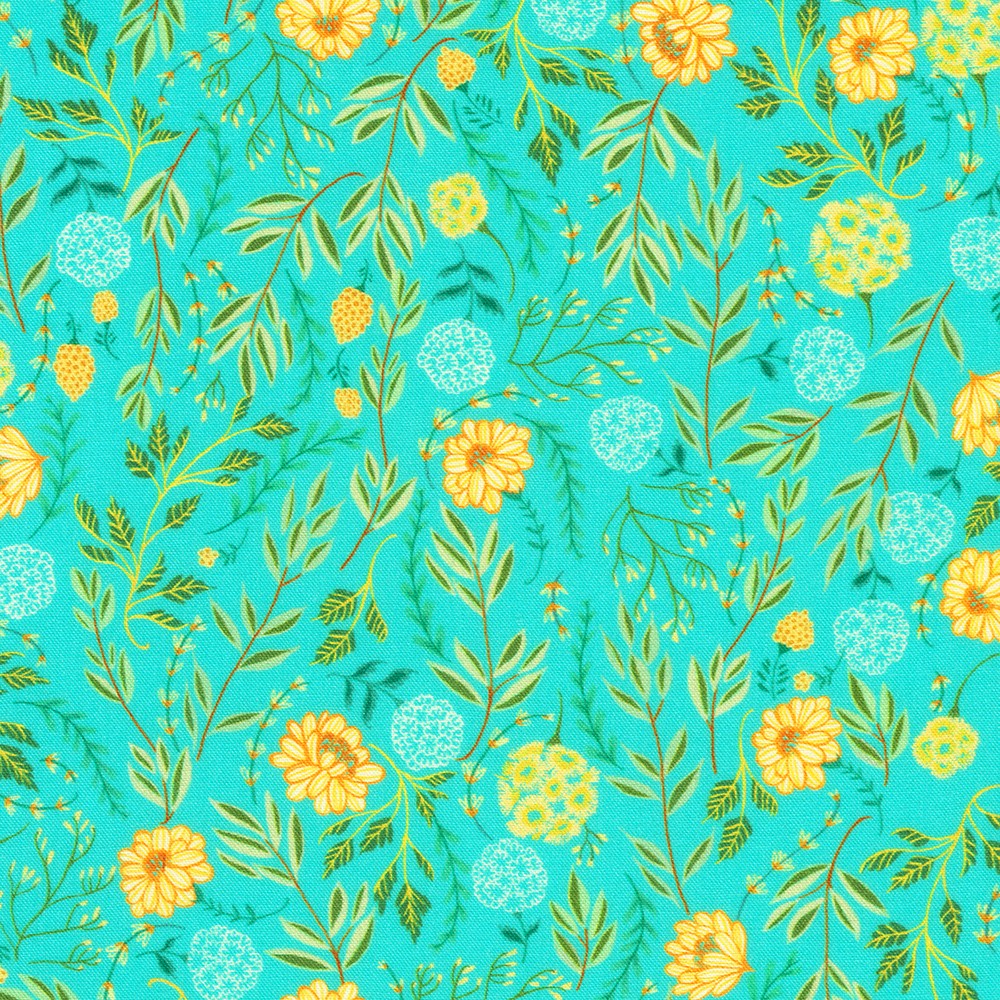 Faraway Florals fabric