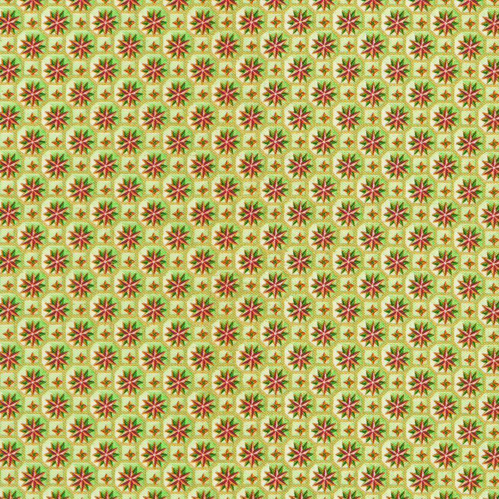 Parvaneh's Jeweled Christmas fabric