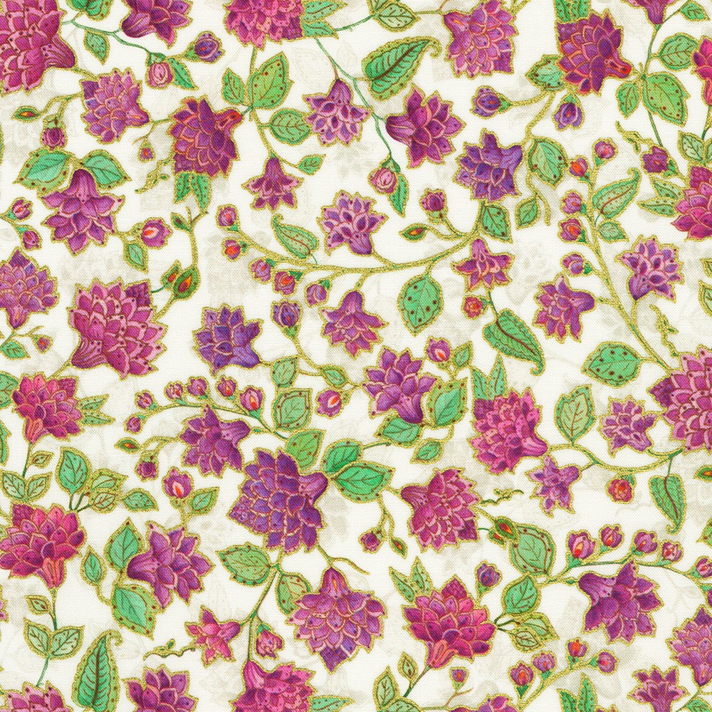 Parvaneh's Hummingbirds fabric