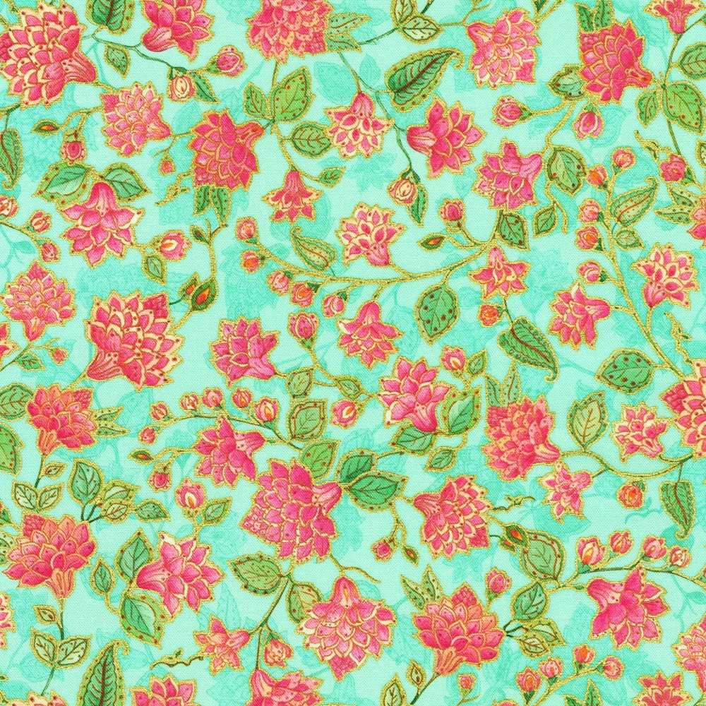 Parvaneh's Hummingbirds fabric