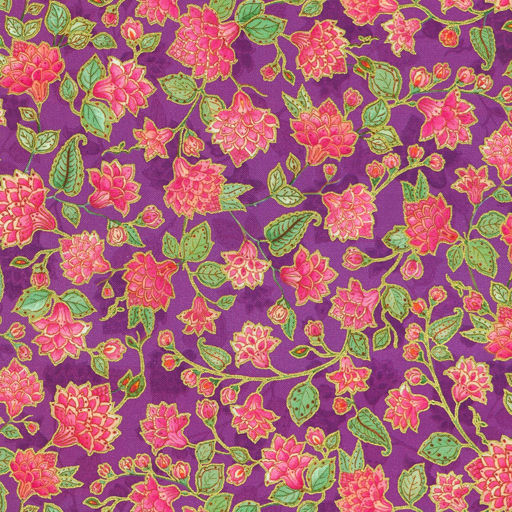 Parvaneh's Hummingbirds fabric