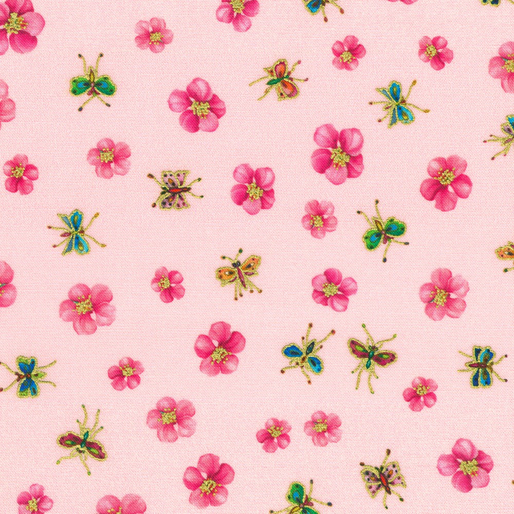 Parvaneh's Hummingbirds fabric