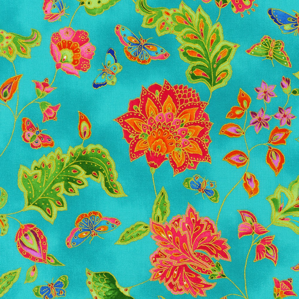 Parvaneh's Butterflies fabric