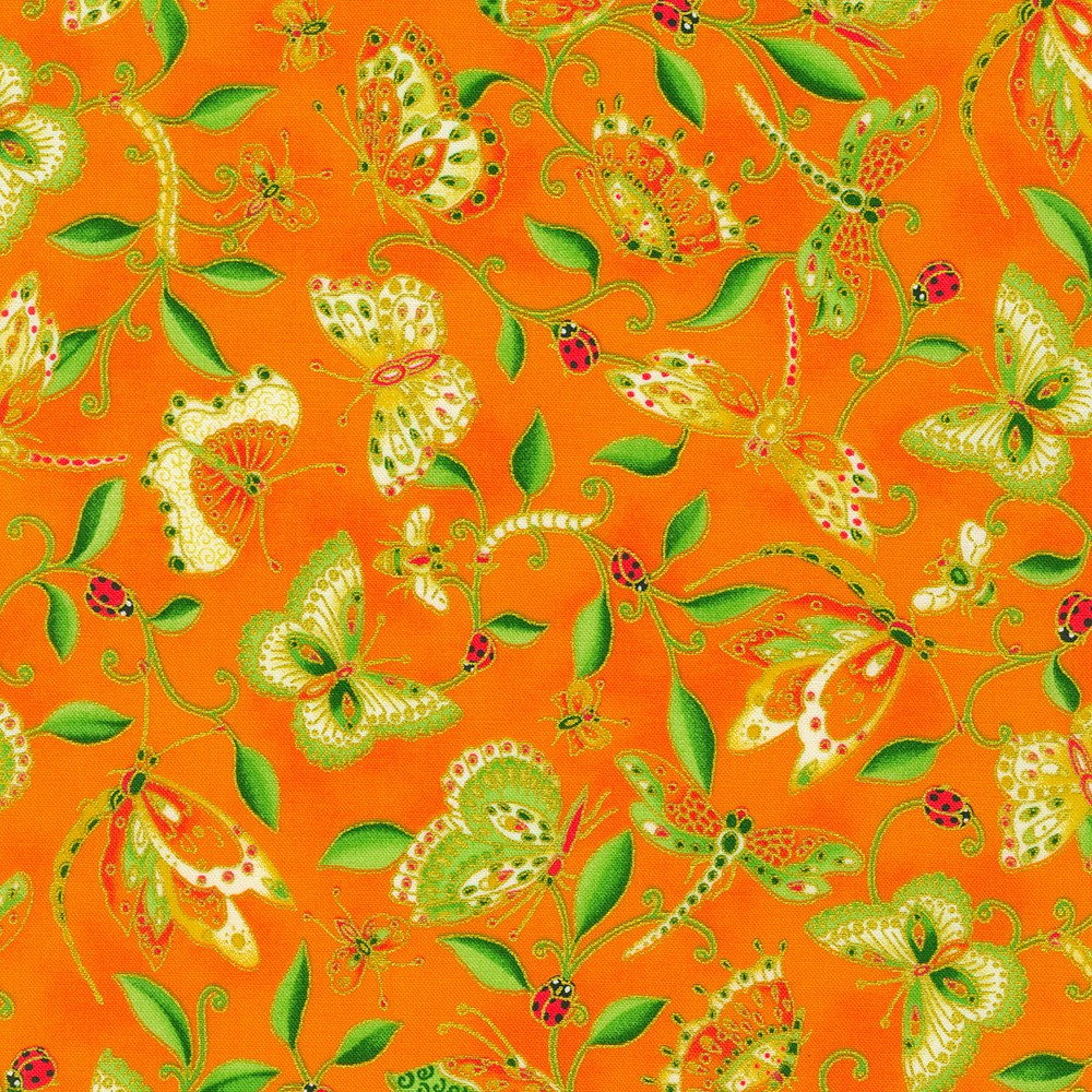 Parvaneh's Butterflies fabric