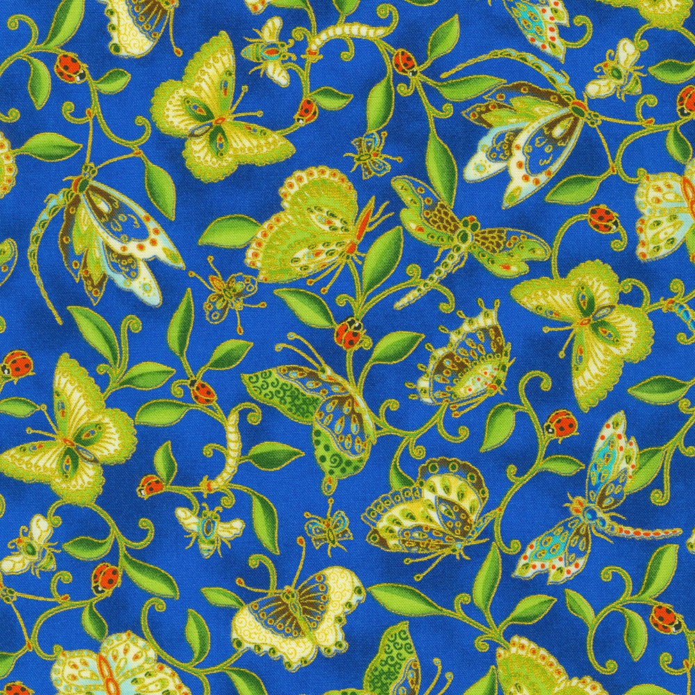 Parvaneh's Butterflies fabric