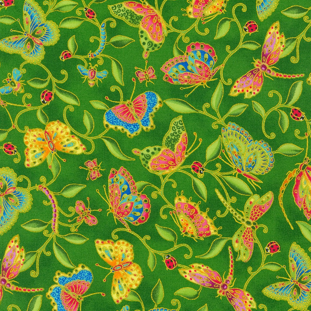 Parvaneh's Butterflies fabric