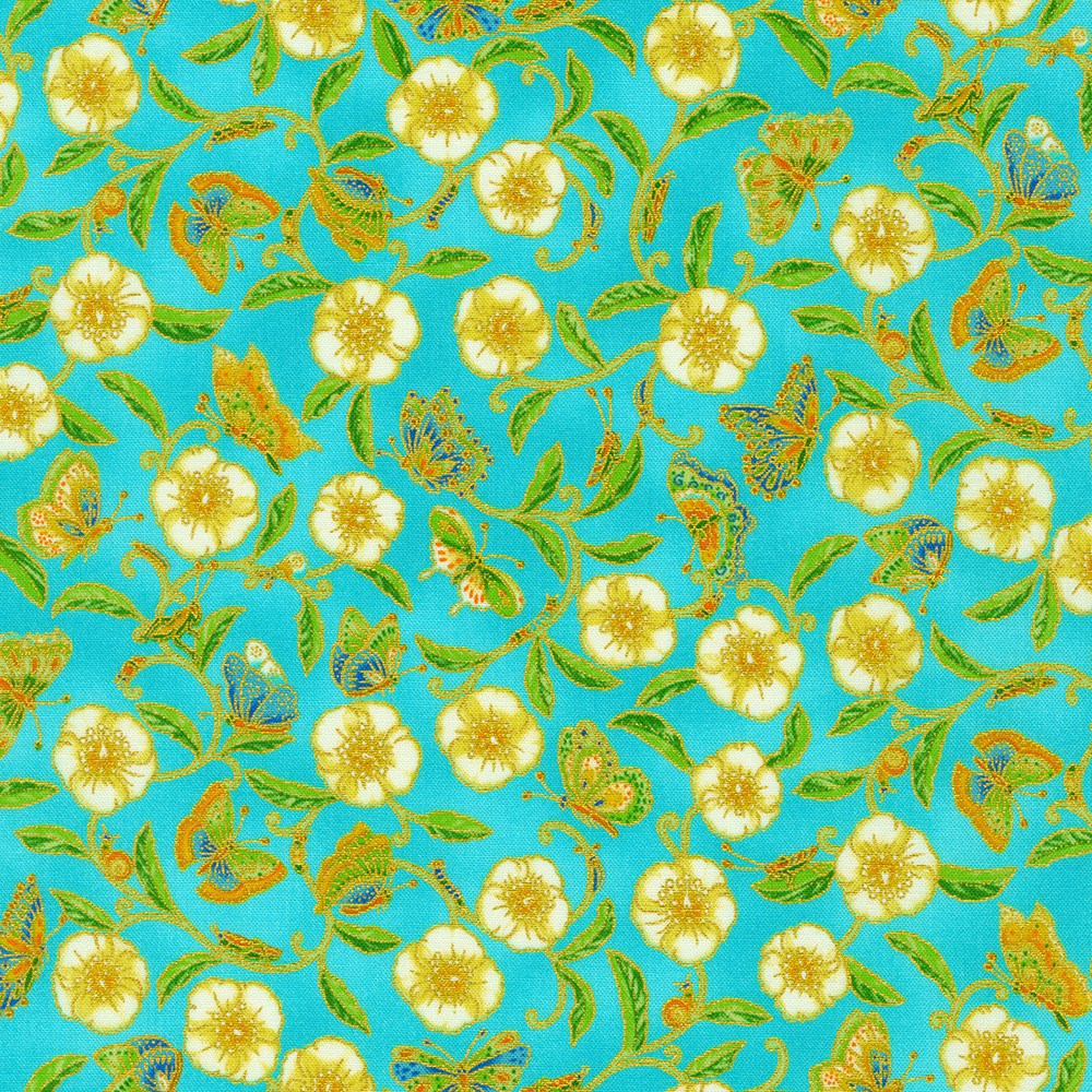 Parvaneh's Butterflies fabric