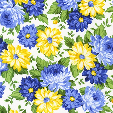 Flowerhouse: Sunshine fabric