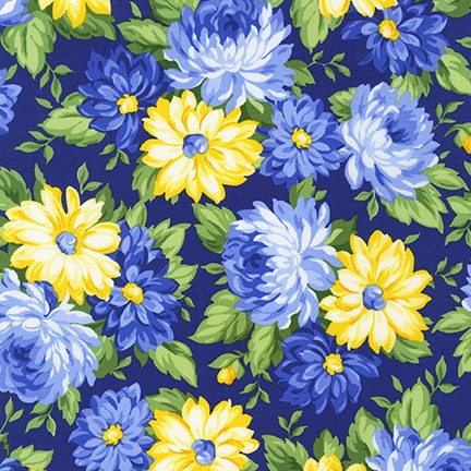 Flowerhouse: Sunshine fabric