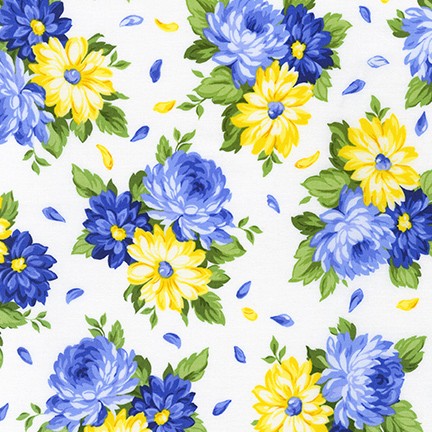 Flowerhouse: Sunshine fabric