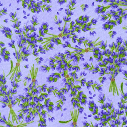 Flowerhouse: Lavender Blessings fabric