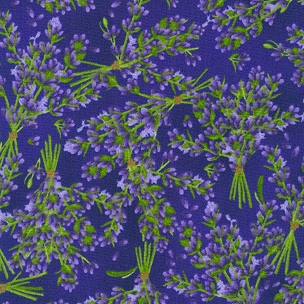 Flowerhouse: Lavender Blessings fabric
