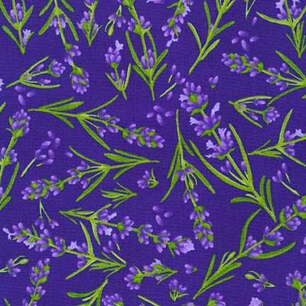 Flowerhouse: Lavender Blessings fabric