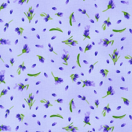 Flowerhouse: Lavender Blessings fabric