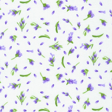 Flowerhouse: Lavender Blessings fabric