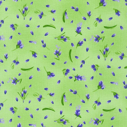 Flowerhouse: Lavender Blessings fabric