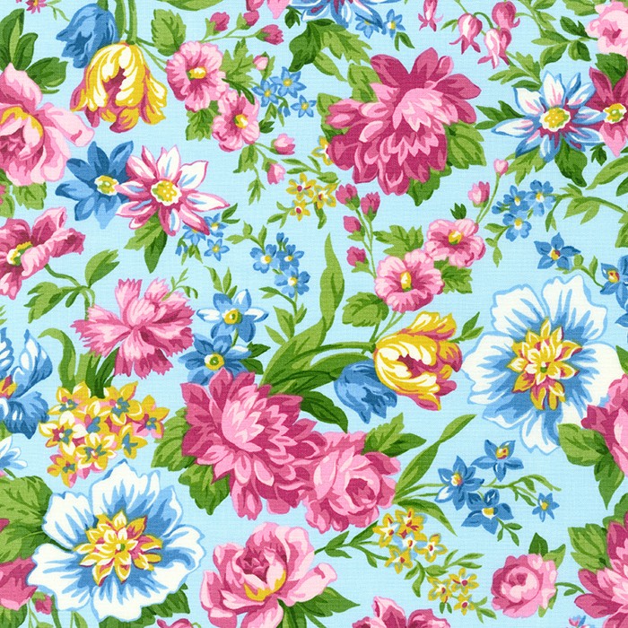 Flowerhouse: Serene fabric