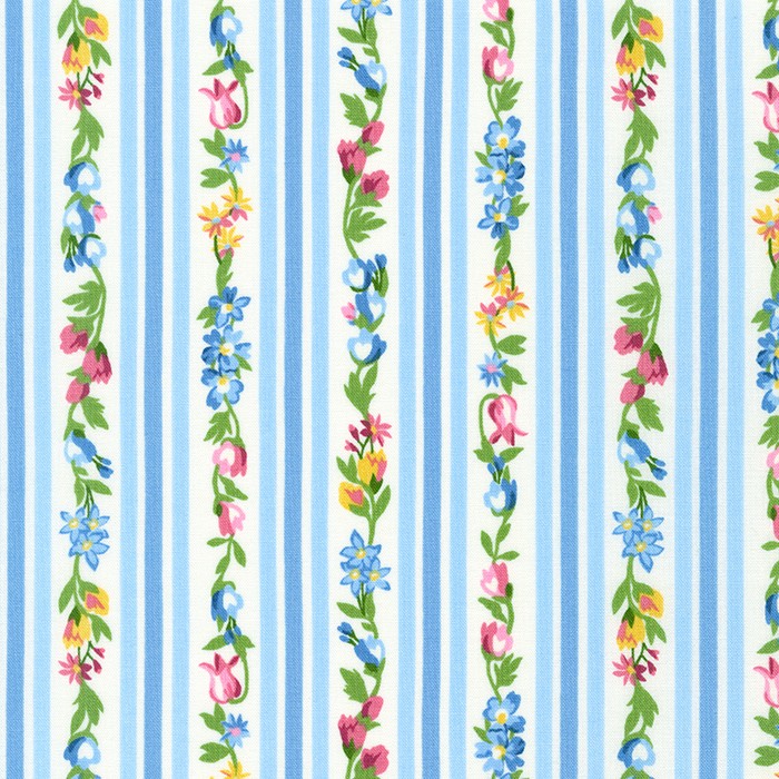 Flowerhouse: Serene fabric