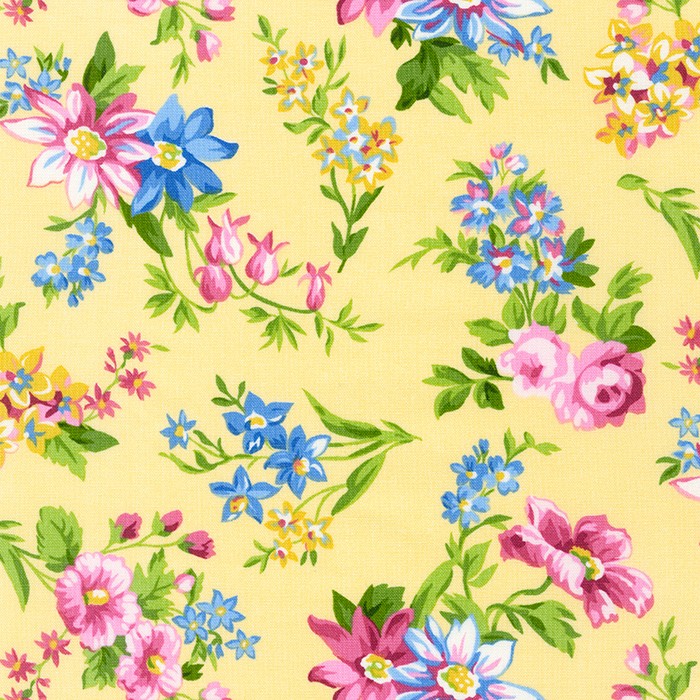 Flowerhouse: Serene fabric