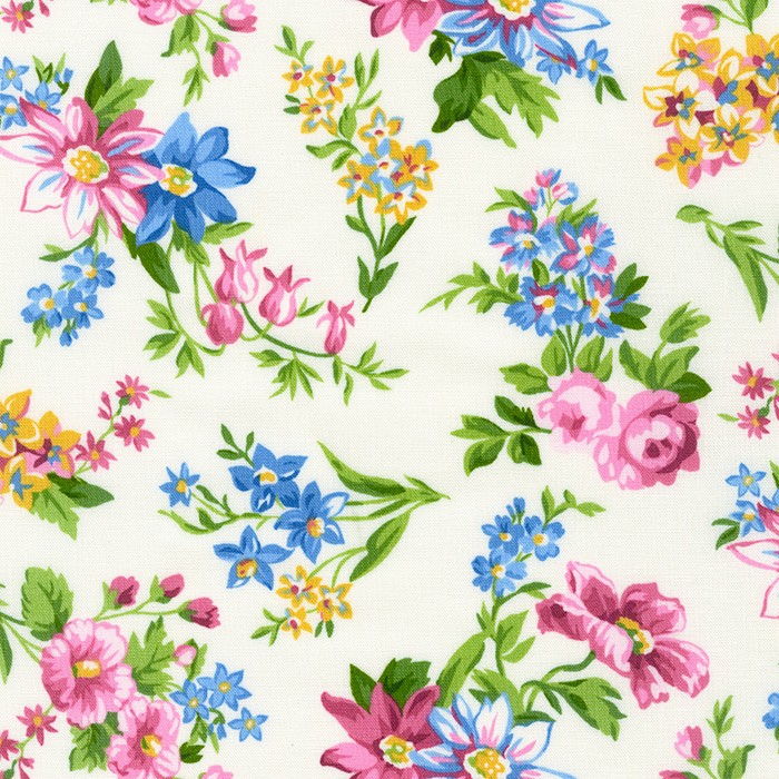Flowerhouse: Serene fabric